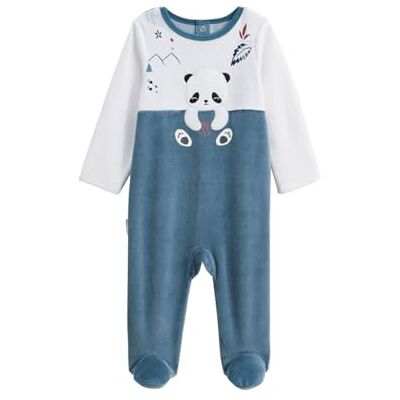 Petit Béguin Pyjama bébé en Velours Tao - Publicité Petit Béguin Pyjama bébé en Velours Tao - Publicité