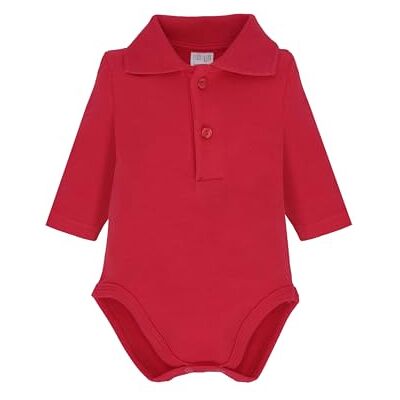 Ellepi Body Col Polo Manches Longues Chaud Coton Nouveau-né Col Haut Lupetto Enfant Bébé Mois Années Blanc Crème Gris Rouge Bleu Bleu Clair, rouge, 12 mois - Publicité Ellepi Body Col Polo Manches Longues Chaud Coton Nouveau-né Col Haut Lupetto Enfant Bébé Mois Années Blanc Crème Gris Rouge Bleu Bleu Clair, rouge, 12 mois - Publicité