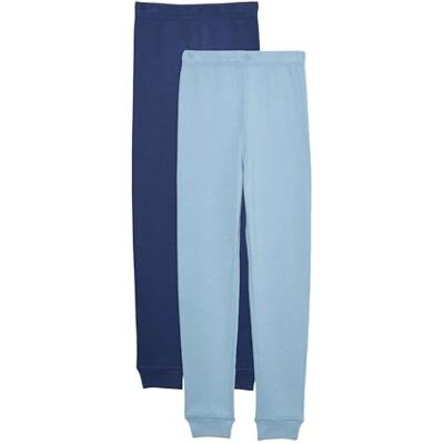 Marks & Spencer Lot de 2 Leggings Thermiques (du 2 au 14 Ans) Mélange De Bleu Marine 11-12 Ans - Publicité Marks & Spencer Lot de 2 Leggings Thermiques (du 2 au 14 Ans) Mélange De Bleu Marine 11-12 Ans - Publicité