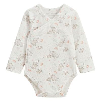 Petit Béguin Lot de 2 Bodies bébé Manches Longues Ouverture croisée Badian - Publicité Petit Béguin Lot de 2 Bodies bébé Manches Longues Ouverture croisée Badian - Publicité