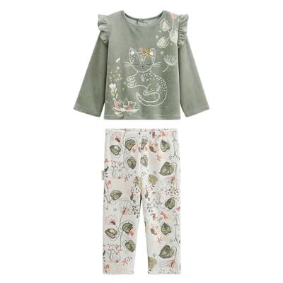 Petit Béguin Pyjama Enfant 2 pièces en Velours Lily - Publicité Petit Béguin Pyjama Enfant 2 pièces en Velours Lily - Publicité