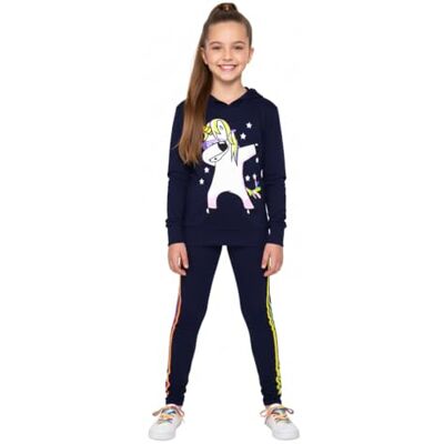A2Z 4 Kids Filles Survêtement Arc En Ciel Licorne Unicorn Hooded Set 225 Navy 13 - Publicité A2Z 4 Kids Filles Survêtement Arc En Ciel Licorne Unicorn Hooded Set 225 Navy 13 - Publicité