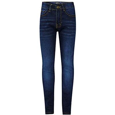 A2Z 4 Kids Filles Maigre Jeans Confort Stretch Denim Pantalon Girls Jeans JN25 Dark Blue 11-12 - Publicité A2Z 4 Kids Filles Maigre Jeans Confort Stretch Denim Pantalon Girls Jeans JN25 Dark Blue 11-12 - Publicité