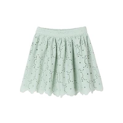 VERTBAUDET Jupe Fille en Broderie Anglaise Vert Sauge 6A - Publicité VERTBAUDET Jupe Fille en Broderie Anglaise Vert Sauge 6A - Publicité