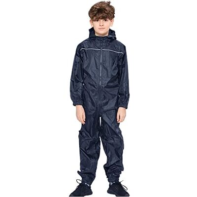 A2Z 4 Kids Filles Garçons Imperméable Enfants Flaque Costume Imperméabiliser Salopette À Capuche Rainsuit 641 Navy 9-10 - Publicité A2Z 4 Kids Filles Garçons Imperméable Enfants Flaque Costume Imperméabiliser Salopette À Capuche Rainsuit 641 Navy 9-10 - Publicité