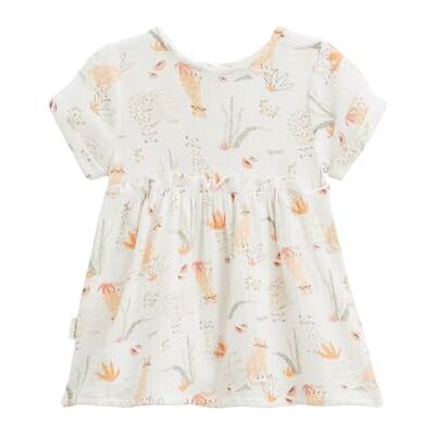 Petit Béguin Robe bébé en gaze de coton Sierra - Publicité Petit Béguin Robe bébé en gaze de coton Sierra - Publicité