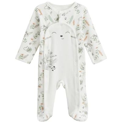 Petit Béguin Pyjama bébé en velours ouverture pont Frimousse - Publicité Petit Béguin Pyjama bébé en velours ouverture pont Frimousse - Publicité