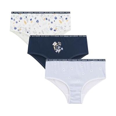 Petit Béguin Lot de 3 Culottes Fille Automne - Publicité Petit Béguin Lot de 3 Culottes Fille Automne - Publicité