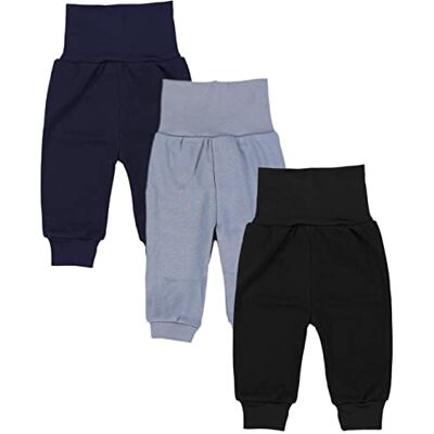 TupTam Pantalon Bébé Garçon 3 Pièces – Pantalon Coton Bébé Confortable, Certifié Oeko-TEX, Mix de Couleurs 4, 80 - Publicité TupTam Pantalon Bébé Garçon 3 Pièces – Pantalon Coton Bébé Confortable, Certifié Oeko-TEX, Mix de Couleurs 4, 80 - Publicité