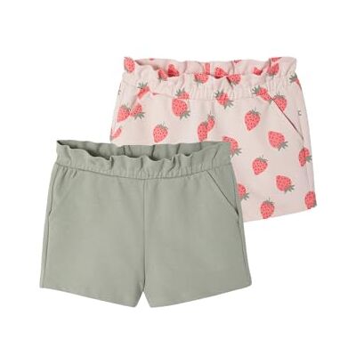 VERTBAUDET Lot de 2 Shorts Fille Molleton léger Vert d'eau 8A - Publicité VERTBAUDET Lot de 2 Shorts Fille Molleton léger Vert d'eau 8A - Publicité