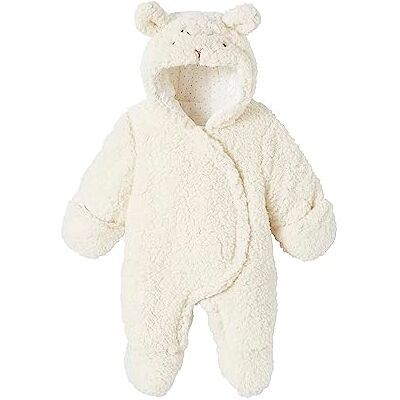 VERTBAUDET Combipilote Bébé en Fausse Fourrure Mouton Doublé - Publicité VERTBAUDET Combipilote Bébé en Fausse Fourrure Mouton Doublé - Publicité