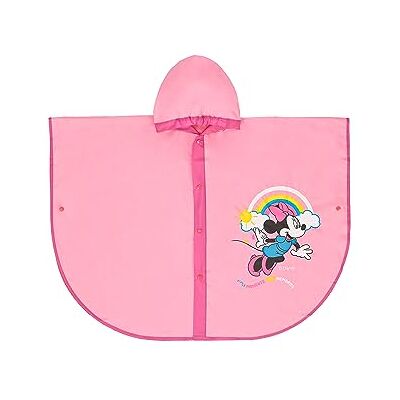 Ellepi poncho de pluie imperméable avec capuche Disney Minnie pour enfant, 3-4 ans - Publicité Ellepi poncho de pluie imperméable avec capuche Disney Minnie pour enfant, 3-4 ans - Publicité