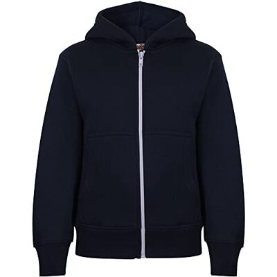 A2Z 4 Kids® Enfants Filles Garçons Plaine Toison Encapuchonné Hoodie Plain Navy 9-10 - Publicité A2Z 4 Kids® Enfants Filles Garçons Plaine Toison Encapuchonné Hoodie Plain Navy 9-10 - Publicité