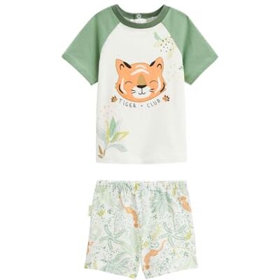 Petit Béguin Pyjama Enfant Manches Courtes Kanha - Publicité Petit Béguin Pyjama Enfant Manches Courtes Kanha - Publicité