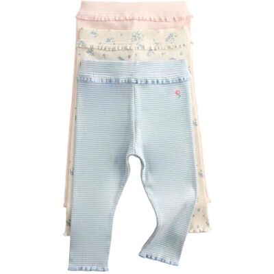 Marks & Spencer Lot de 3 Leggings en Coton imprimé (Jusqu’au 5 Ans) 6-9 Mois - Publicité Marks & Spencer Lot de 3 Leggings en Coton imprimé (Jusqu’au 5 Ans) 6-9 Mois - Publicité
