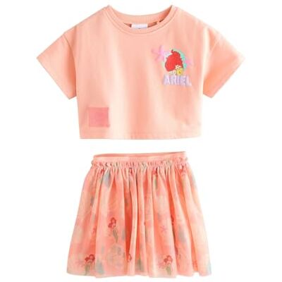 NEXT Fille Ensemble jupe et haut Disney Coral Ariel 3 Ans-4 Ans - Publicité NEXT Fille Ensemble jupe et haut Disney Coral Ariel 3 Ans-4 Ans - Publicité