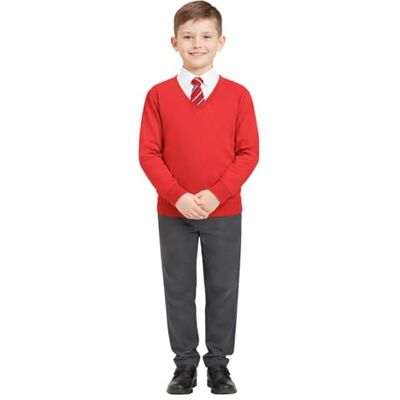 A2Z 4 Kids Filles Garçons Unisexe Club Scouts Uniforme Scolaire Pull Col V Gilet Sweat-Shirt Âge 3-14 Ans - Publicité A2Z 4 Kids Filles Garçons Unisexe Club Scouts Uniforme Scolaire Pull Col V Gilet Sweat-Shirt Âge 3-14 Ans - Publicité