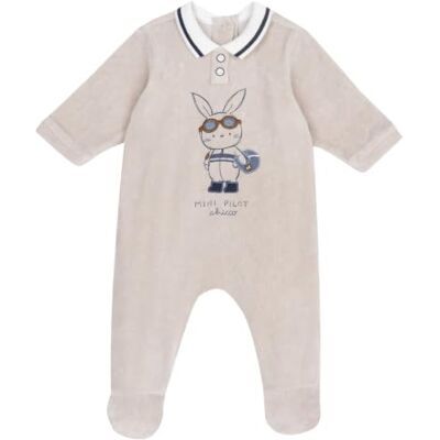 Chicco Avec Ouverture Pratique À Patte en Chenille Chaude et Douce 263 Grenouillère Bébé garçon (lot de 1) - Publicité Chicco Avec Ouverture Pratique À Patte en Chenille Chaude et Douce 263 Grenouillère Bébé garçon (lot de 1) - Publicité