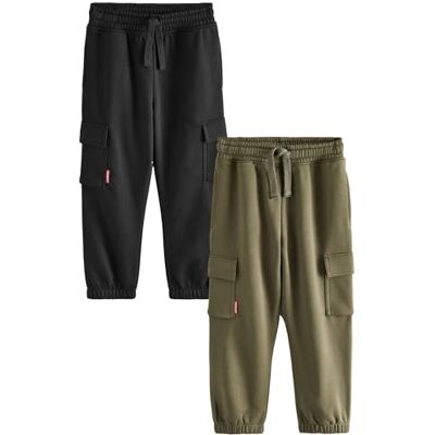Next - Cargo Joggers - 3-16 ans - 2 Pack - Joggers - Publicité Next - Cargo Joggers - 3-16 ans - 2 Pack - Joggers - Publicité
