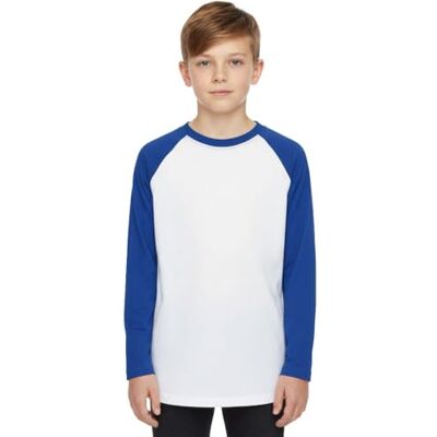 A2Z 4 Kids Garçons Plaine Long Manches Lightweight Activewear Tshirt PL425 Royal 9-10 - Publicité A2Z 4 Kids Garçons Plaine Long Manches Lightweight Activewear Tshirt PL425 Royal 9-10 - Publicité