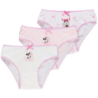 Ellepi Culotte Fille Disney Minnie en Coton Doux, Minnie, 6-7 Ans - Publicité Ellepi Culotte Fille Disney Minnie en Coton Doux, Minnie, 6-7 Ans - Publicité