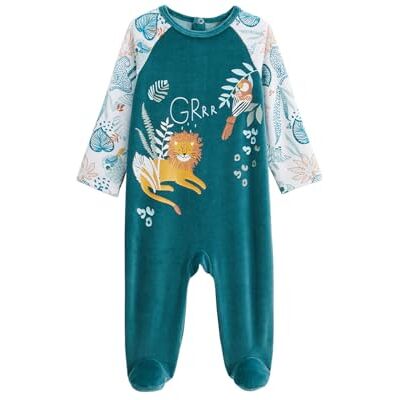 Petit Béguin Pyjama bébé en Velours Roméo - Publicité Petit Béguin Pyjama bébé en Velours Roméo - Publicité