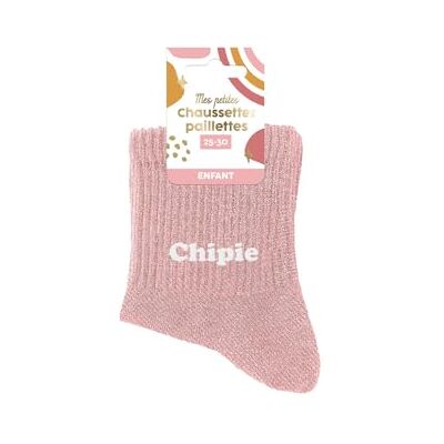 STC Chaussettes paillettes enfant chipie 3-6ans fille - Publicité STC Chaussettes paillettes enfant chipie 3-6ans fille - Publicité
