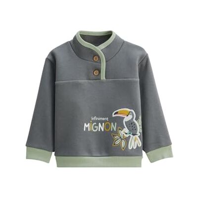 Petit Béguin Sweat-Shirt Enfant en Molleton Ultra Chaud Boavista - Publicité Petit Béguin Sweat-Shirt Enfant en Molleton Ultra Chaud Boavista - Publicité