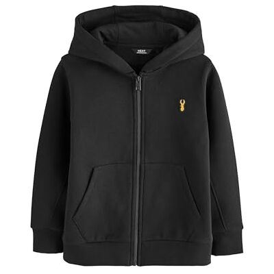 NEXT Garçon Sweat à Capuche uni zippé Black Stag 10 Ans - Publicité NEXT Garçon Sweat à Capuche uni zippé Black Stag 10 Ans - Publicité