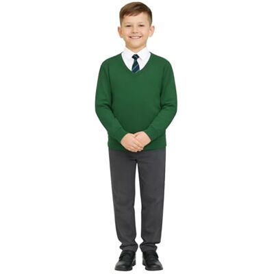 A2Z 4 Kids Filles Garçons Unisexe Club Scouts Uniforme Scolaire Pull Col V Gilet Sweat-Shirt Âge 3-14 Ans - Publicité A2Z 4 Kids Filles Garçons Unisexe Club Scouts Uniforme Scolaire Pull Col V Gilet Sweat-Shirt Âge 3-14 Ans - Publicité