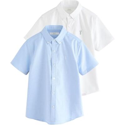 Next - Oxford Shirt - 98% coton - 158-164 cm - Shirt - Publicité Next - Oxford Shirt - 98% coton - 158-164 cm - Shirt - Publicité