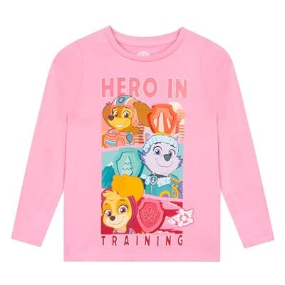 Paw Patrol T-Shirt Fille Pat Patrouille T-Shirt à Manches Longues pour Fille Haut pour Fille Vetement Fille 18 Mois A 8 Ans - Publicité Paw Patrol T-Shirt Fille Pat Patrouille T-Shirt à Manches Longues pour Fille Haut pour Fille Vetement Fille 18 Mois A 8 Ans - Publicité
