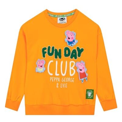 Peppa Pig Sweat Enfant Fille, Sweat Enfant Fun Day Club, Pull Fille en Coton 2-3 Ans - Publicité Peppa Pig Sweat Enfant Fille, Sweat Enfant Fun Day Club, Pull Fille en Coton 2-3 Ans - Publicité
