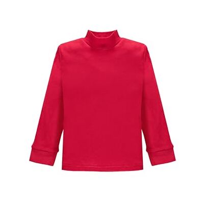 Ellepi Maillot Thermique Enfant à col Haut et Manches Longues en Coton Chaud, Rouge, 6 Ans - Publicité Ellepi Maillot Thermique Enfant à col Haut et Manches Longues en Coton Chaud, Rouge, 6 Ans - Publicité