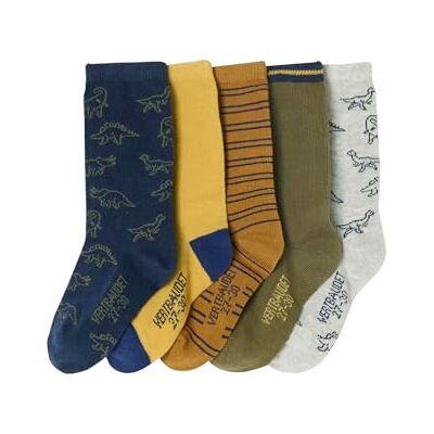 VERTBAUDET Pack de 5 chaussettes de dinosaures pour enfants - Publicité VERTBAUDET Pack de 5 chaussettes de dinosaures pour enfants - Publicité