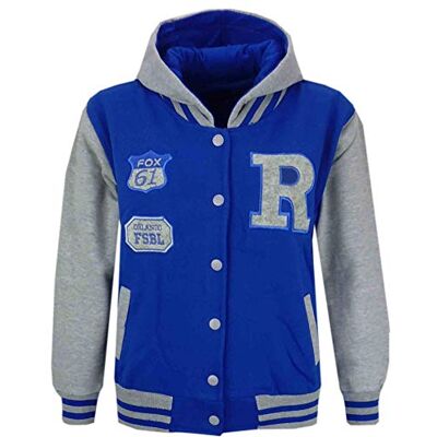 A2Z 4 Kids® Enfants Filles Garçons R Fashion NYC FOX Baseball Encapuchonné Veste Varsity Sweat À Capuche Âge 2 3 4 5 6 7 8 9 10 11 12 Ans - Publicité A2Z 4 Kids® Enfants Filles Garçons R Fashion NYC FOX Baseball Encapuchonné Veste Varsity Sweat À Capuche Âge 2 3 4 5 6 7 8 9 10 11 12 Ans - Publicité