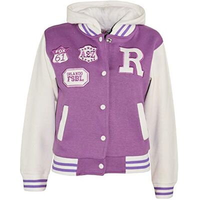 A2Z 4 Kids® Enfants Filles Garçons R Fashion NYC FOX Baseball Encapuchonné Veste Varsity Sweat À Capuche Âge 2 3 4 5 6 7 8 9 10 11 12 Ans - Publicité A2Z 4 Kids® Enfants Filles Garçons R Fashion NYC FOX Baseball Encapuchonné Veste Varsity Sweat À Capuche Âge 2 3 4 5 6 7 8 9 10 11 12 Ans - Publicité