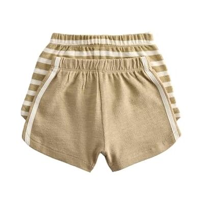Marks & Spencer Lot de 2 Shorts Pur Coton à Rayure latérale (Jusqu’au 5 Ans) 3-6 Mois - Publicité Marks & Spencer Lot de 2 Shorts Pur Coton à Rayure latérale (Jusqu’au 5 Ans) 3-6 Mois - Publicité