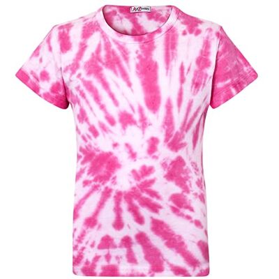 A2Z 4 Kids Filles T Shirts Manches Courtes Tie Dye T Shirt Doux Sens Tie Dye 253 T Shirt Pink 5-6 - Publicité A2Z 4 Kids Filles T Shirts Manches Courtes Tie Dye T Shirt Doux Sens Tie Dye 253 T Shirt Pink 5-6 - Publicité