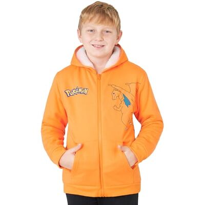 Pokémon Sweat a Capuche Garçon et Ado 7-14 Ans, Cosy Hoodie Polaire Fermeture Eclair, Poche Kangourou, Idee Cadeau Anime - Publicité Pokémon Sweat a Capuche Garçon et Ado 7-14 Ans, Cosy Hoodie Polaire Fermeture Eclair, Poche Kangourou, Idee Cadeau Anime - Publicité