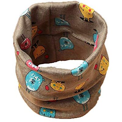 Pluto & Fox Cache-cou Thermique Pour Les Enfants De Plus De 2 Ans De Coton Avec Polaire Intérieur De Garçons Et Filles Avec Des Dessins D'enfants (monstre brun) - Publicité Pluto & Fox Cache-cou Thermique Pour Les Enfants De Plus De 2 Ans De Coton Avec Polaire Intérieur De Garçons Et Filles Avec Des Dessins D'enfants (monstre brun) - Publicité