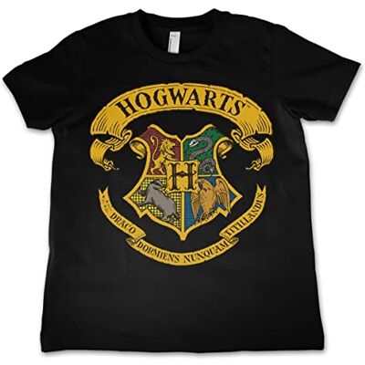Harry Potter Officiellement sous Licence Hogwarts Crest Enfant T-Shirt Noir 9/10 années - Publicité Harry Potter Officiellement sous Licence Hogwarts Crest Enfant T-Shirt Noir 9/10 années - Publicité