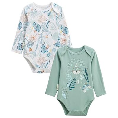 Petit Béguin Lot de 2 Bodies bébé Manches Longues Roméo - Publicité Petit Béguin Lot de 2 Bodies bébé Manches Longues Roméo - Publicité