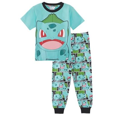 Pokémon Pyjama Pokemon pour enfants, adolescents, garçons, filles, à manches courtes, t-shirt avec pantalon complet, 9-10 ans - Publicité Pokémon Pyjama Pokemon pour enfants, adolescents, garçons, filles, à manches courtes, t-shirt avec pantalon complet, 9-10 ans - Publicité