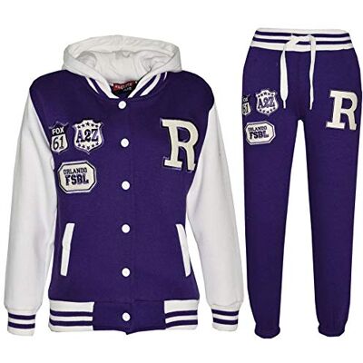 A2Z 4 Kids Unisexe Enfants Filles Garçons Encapuchonné B.B Tracksuit Purple 11-12 - Publicité A2Z 4 Kids Unisexe Enfants Filles Garçons Encapuchonné B.B Tracksuit Purple 11-12 - Publicité
