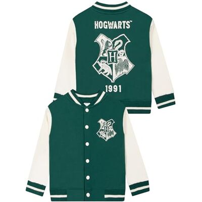 Harry Potter Veste Enfant Garcon, Blouson Garçon Hogwarts, Blouson Bombardier Enfant, Vert 9-10 ans - Publicité Harry Potter Veste Enfant Garcon, Blouson Garçon Hogwarts, Blouson Bombardier Enfant, Vert 9-10 ans - Publicité