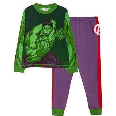 Marvel Pyjamas de déguisement Hulk pour garçons Pyjamas Hulk pour Enfants Pyjamas Costume Hulk Pyjamas Avengers Ensemble intégral Nouveauté, Vert, 6-7 Ans - Publicité Marvel Pyjamas de déguisement Hulk pour garçons Pyjamas Hulk pour Enfants Pyjamas Costume Hulk Pyjamas Avengers Ensemble intégral Nouveauté, Vert, 6-7 Ans - Publicité