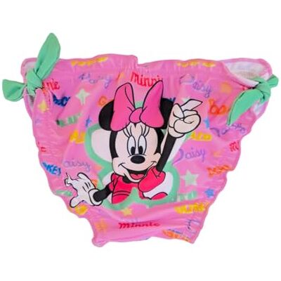 Ellepi – Slip de Bain Bébé Fille Disney Minnie Mouse – Maillot de Bain Été 12 à 24 Mois – Confortable, Séchage Rapide, Idéal Piscine & Plage – Maillot Enfant Officiel - Publicité Ellepi – Slip de Bain Bébé Fille Disney Minnie Mouse – Maillot de Bain Été 12 à 24 Mois – Confortable, Séchage Rapide, Idéal Piscine & Plage – Maillot Enfant Officiel - Publicité