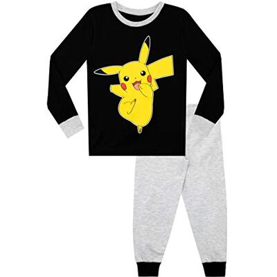 Pokémon- Ensemble De Pyjamas Pikachu Garçon Noir 10-11 Ans - Publicité Pokémon- Ensemble De Pyjamas Pikachu Garçon Noir 10-11 Ans - Publicité