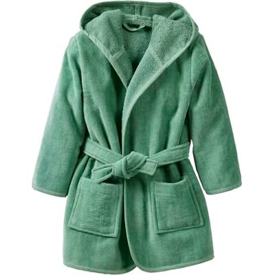 VERTBAUDET Peignoir de bain enfant essentiels menthe 4A - Publicité VERTBAUDET Peignoir de bain enfant essentiels menthe 4A - Publicité
